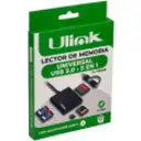 Thumbnail 0 de ULINK Lector USB3.0 USB-A-C Todo-en-1 SD mSD TF CF XD UL-RD500