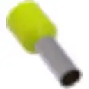 Thumbnail 1 de Amarillo 10,0mm2 12/21,5mm 100-un AWG7 Ferrules Terminal Aislado Crimp