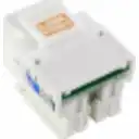 Thumbnail 3 de LINKMADE Blanco Cat3 RJ11/RJ14 6P4C Hembra Punchable Keystone