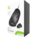 Thumbnail 11 de Mouse Ergonómico Alámbrico KlipX KMO-506 Óptico 1600dpi 6 Botones USB Negro