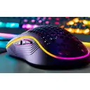 Thumbnail 12 de Xtech - XTM-620 - Mouse - USB - Wired - Black - Gaming 7 button Honeycomb
