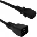 Thumbnail 2 de C13-Hembra-10A C20-Macho-16A Cable Poder 1,5-1,8mt Negro
