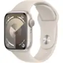 Thumbnail 0 de Apple Watch Series 9 41mm (GPS / Starlight Aluminum Case / Starlight Sport Band / M-L) [MR8U3BE/A]
