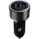 Thumbnail 2 de Klip Xtreme KCC-060 - Car power adapter - 60 Watt - 2 x 24 pin USB-C / 9 pin USB Type A - Cellular phone / Tablet - Car - Para Smartphones, tablets, small devices