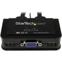 Thumbnail 6 de StarTech.com Switch Conmutador KVM de Cable con 2 Puertos VGA USB Alimentado por USB con Interruptor Remoto - Conmutador KVM - 2 x KVM port(s) - 1 usuario local - sobremesa
