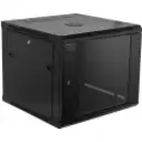 Thumbnail 2 de Gabinete Muro LINKMADE RK09-6LD, 9U 60cm fondo, Color Negro (DESARMADO)
