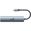 Thumbnail 3 de GENIUS HUB 5 in 1 PLUG TYPE-C to JACK RJ-45, PD, USB 3.0-UH-545-IRON-GR