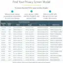 Thumbnail 1 de 19 in. Monitor Privacy Screen - Universa