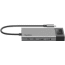 Thumbnail 3 de HUB Belkin INC027DQSGY, 8en1 USB-C a 2*USB-C USB-C PD 2*USB-A3.0 2*HDMI LAN