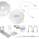 Thumbnail 2 de SANNY 4,9-6,5GHz 23dBi 2-N-H Slant-45o 2x2 Antena Dish