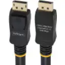 Thumbnail 0 de Cable DisplayPort M/M 4K 60Hz 1920*1080 HDCP DPCP c/Pestillo 15mt Negro StarTech