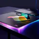 Thumbnail 8 de Pad Mouse HyperX® FURY Ultra LED RGB 360° Gamer Goma Antideslizo color Negro