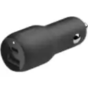 Thumbnail 5 de Belkin Dual Car Charger - Adaptador de corriente para el coche - 37 vatios - PD 3.0 - 2 conectores de salida (USB, 24 pin USB-C)
