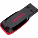 Thumbnail 4 de Pendrive 32GB SanDisk Ultra Blade USB 2.0 Color Rojo y Negro 