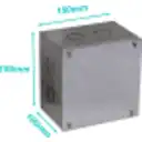 Thumbnail 0 de B15 CAJA 150X150X100MM C/TAPA-155X155MM ZINCADA METALICA