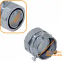 Thumbnail 0 de 50mm Union EMT a Flexible Conduit Adaptador Metalico 35-49mm a 37mm