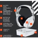 Thumbnail 8 de Audífonos Gamer inalámbricos Logitech G Astro A50 X Lightspeed Dolby Atmos White