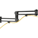 Thumbnail 1 de StarTech.com Brazo de Soporte para Monitor - Articulado - de Aluminio - para Monitores VESA de hasta 32IN - con Dos Brazos Giratorios - Mount para 2 monitores (brazo ajustable) - aluminio - negro - tamaño de pantalla: hasta 32" - montable en escritorio