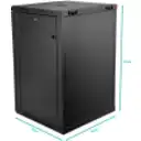 Thumbnail 8 de LINKMADE Desarmado 18U 60cm-Fondo Rack Gabinete Pared Muro Negro