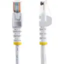 Thumbnail 1 de Cable de Red StarTech Cat5e Ethernet Sin enganche, 0 5mt Color BLANCO