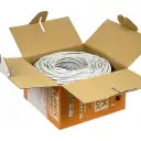Thumbnail 2 de LINKMADE Cat5e F/UTP 300mts Unifilar GRIS 24AWG PVC Cobre Caja Taiwan