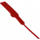 Thumbnail 1 de 100 Unidades Rojo Sellos De Seguridad Metalgrip Plastico 28cm-largo