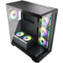 Thumbnail 10 de Gabinete Gamer EsGaming GILGAMESH 270deg Micro ATX / ITX 6 ARGB Controlado