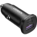 Thumbnail 0 de EC305. Cargador 2 puertos 1xUSB-C y 1xUSB-A Ugreen  para Autos. Carga rapida de 