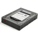 Thumbnail 1 de StarTech.com Adaptador de Disco Duro de 2,5" a 3,5" - Para SSD o Disco Duro SATA SAS - Caja Adaptador de Disco - Caja de almacenamiento - 2.5" - SATA 6Gb/s / SAS 6Gb/s - 600 MBps - SAS 6Gb/s, SATA 6Gb/s - negro, plata