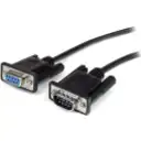 Thumbnail 0 de Cable extensión Startech Serie DB9 RS232 Macho a Hembra Longitud 3m Color Negro