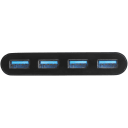 Thumbnail 1 de HUB USB-C StarTech 4 Puertos USB-A 3.0 Alimentado por el Bus Color Negro