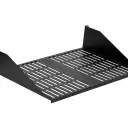 Thumbnail 0 de Bandeja Rack Linkmade RB2-3VL Ventilada 2U 30cm Fondo p/Rack Negra Req-Tornillos