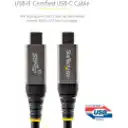 Thumbnail 3 de Cable USB-C M/M v3.2 Gen2 10Gbps PD 10W (Certif USB-IF) 1mt - StarTech USB31CCV1