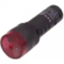 Thumbnail 0 de Rojo Buzzer Luz Piloto LED 12VDC/AC 15mm-diam 19mm-cabeza 55mm-altura