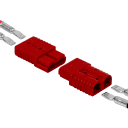 Thumbnail 5 de 175A 12mm 2-un Rojo Anderson SB175 Enchufe Terminal Conector Volante