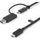 Thumbnail 0 de Cable USB-C con Llave adaptador Dongle a USB-A Longitud 1 metro StarTech