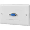 Thumbnail 4 de Blanco VGA Conector H-H Faceplate WPHD15FF-Plastico 70x114mm