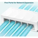 Thumbnail 2 de TP-link LS1005 LiteWave 5-Port 10/100 Mbps Desktop Switch PO
