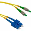 Thumbnail 0 de 5mt SC/UPC-FC/APC MonoModo SM Duplex Jumper Cable Fibra 9/125um 3mm