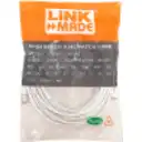 Thumbnail 2 de Cable de Red Linkmade CAT6 F/UTP LSZH Inyectado Multifilar 10mts Color BLANCO