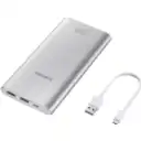 Thumbnail 6 de Batería Externa Samsung 10.000mAh Quick Charge Micro USB Plateada 2*USB
