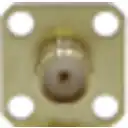 Thumbnail 1 de .SMA-Hembra Chasis-4perf Panel Conector Soldable