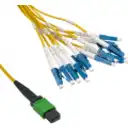 Thumbnail 3 de 6mt 12-LC/1,5mt 1-MPO/4,5mt MonoModo SM Jumper Cable Fibra 9/125um