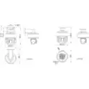 Thumbnail 1 de Camara PTZ 4MP 32x DualLight Hikvision 100mtIR Nema4x IP67 Darkfighter