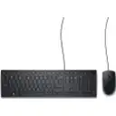Thumbnail 1 de Kit Teclado Mouse Alámbrico Dell KM300C Conectividad USB Cable 1.8 mts  Negro