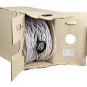 Thumbnail 1 de UBIQUITI CMR-UL1666 UTP Cat6A interior Blanco 305mt 23AWG Caja Cable