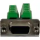 Thumbnail 3 de Conector DB9-Hembra DE-09/H Atornillable Terminal-Regleta req-FP1MV