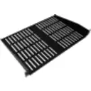 Thumbnail 3 de Bandeja Rack Linkmade RB1-3VL Ventilada 1U 30cm Fondo p/Rack Negra Req-Tornillos