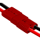 Thumbnail 1 de 175A 12mm 2-un Rojo Anderson SB175 Enchufe Terminal Conector Volante