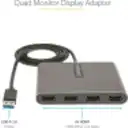 Thumbnail 1 de Adaptador USB 3.0 a 4 HDMI Quad Monitor - StarTech  USB32HD4